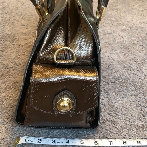 🚫SOLD 🚫 London Fog Brown Metallic Purse - Picture 3 of 8